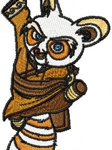 Shifu Attack embroidery design