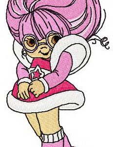 Shy Violet embroidery design