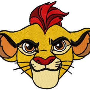 Simba 6 embroidery design