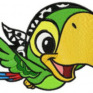 Skully embroidery design
