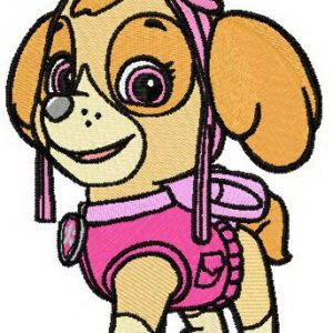 Skye embroidery design