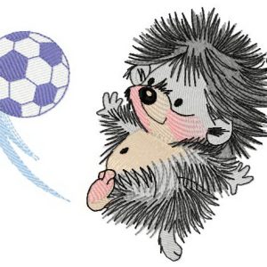 Small hedgehog 2 embroidery design