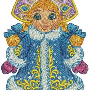Snegurka embroidery design