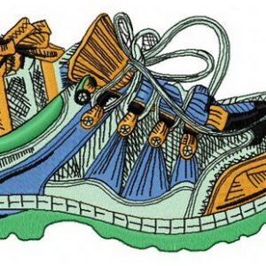 Snickers 3 embroidery design