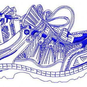 Snickers 4 embroidery design