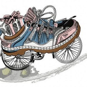 Snickers embroidery design