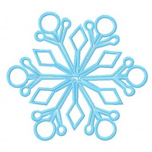 Snowflake 15 embroidery design