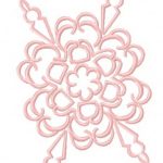 Snowflake 16 embroidery design