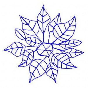 Snowflake 17 embroidery design