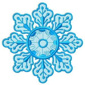 Snowflake 4 embroidery design