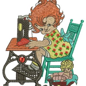 Sometimes a girl's just gotta sew 2 embroidery design