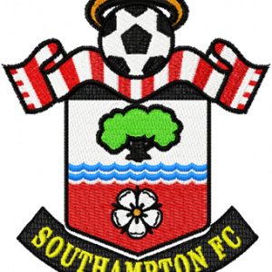 Southampton Football Club Logo embroidery design