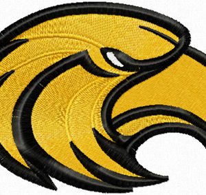 Southern Miss Golden Eagles embroidery design