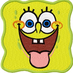 SpongeBob Smile 2 embroidery design