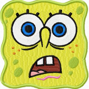 SpongeBob Smile 5 embroidery design