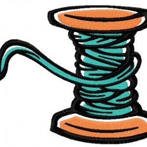 Spool of thread 2 embroidery design