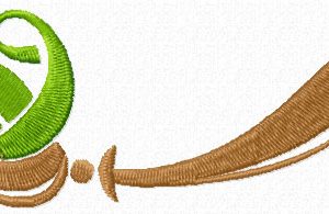 Spoon embroidery design