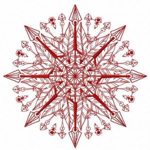 Spring amulet 3 embroidery design
