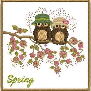Branching Out in Spring embroidery design