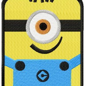 Square Minion 2 embroidery design