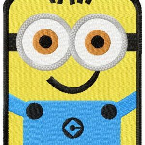 Square Minion embroidery design