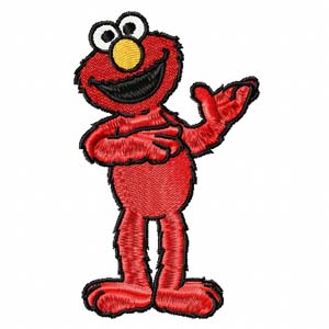 Sesame Street 2 embroidery design