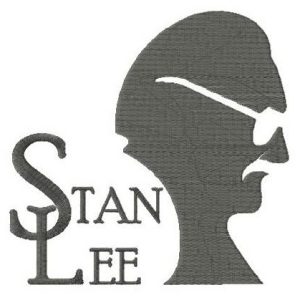 Stan Lee embroidery design