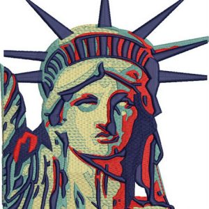 Statue of Liberty 2 embroidery design