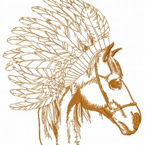 Stay wild 3 embroidery design