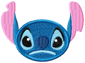 Stitch Smile Evil embroidery design