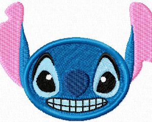 Stitch Smile Funny embroidery design
