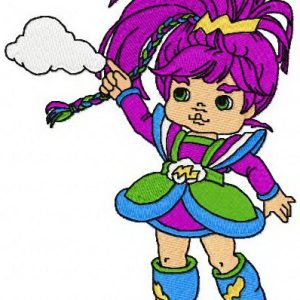 Stormy embroidery design