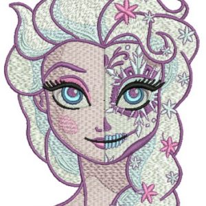 Strange Elsa 2 embroidery design