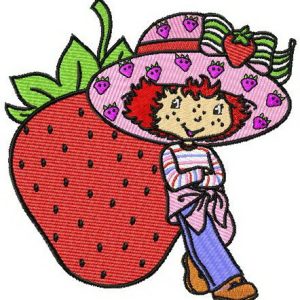 Strawberry Shortcake 3 embroidery design
