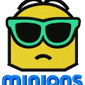 Strong Minion 2 embroidery design
