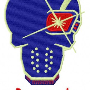Suicide Squad Deadshot embroidery design