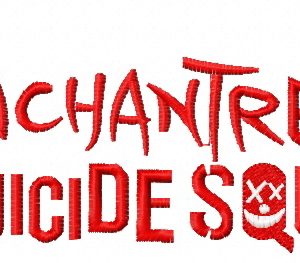 Suicide Squad Enchantress 3 embroidery design
