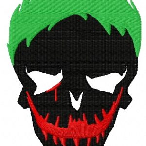 Suicide Squad Joker 2 embroidery design