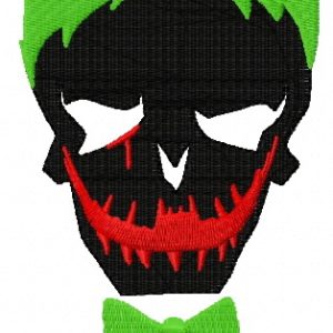 Suicide Squad Joker embroidery design