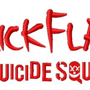 Suicide Squad RickFlag 3 embroidery design