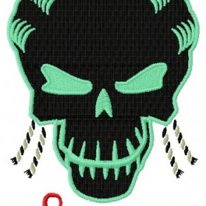 Suicide Squad Slipknot embroidery design