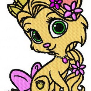 Summer embroidery design