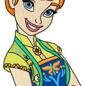 Summer with Anna embroidery design