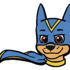 Super Chase embroidery design