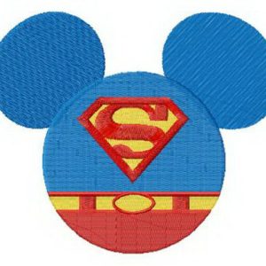 Super Mickey embroidery design