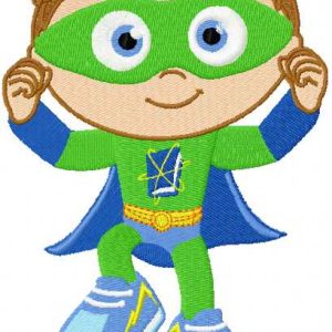 Super Why 2 embroidery design