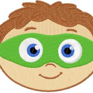 Super Why 3 embroidery design