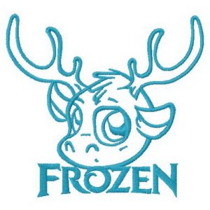 Sven chibi 5 embroidery design
