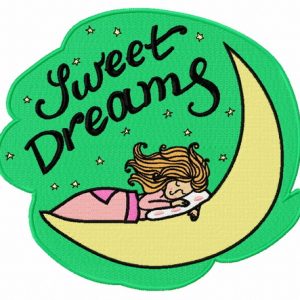 Sweet dreams 2 embroidery design