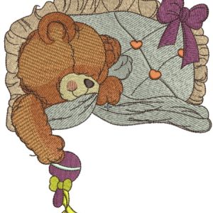Sweet dreams and good night 3 embroidery design
